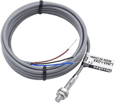 Dailygoody - Inductieve nabijheidssensor - LJ5A3-1-Z/AX - 1mm detectieafstand - 3-draads NC - 10-30VDC - Voor smart home toepassingen - 200cm kabel
