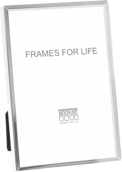 Deknudt Frames fotolijst S57MS1 - zilver - metaal - voor foto 10x15 cm