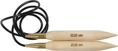 Rondbreinaalden, L: 150 cm, afm 20 mm, 1 stuk