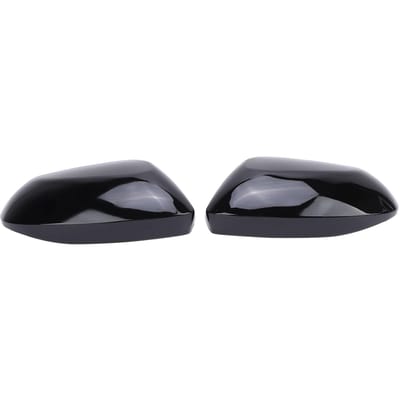 1 Paire Cache Rétroviseur Noir Gauche Droit Rétroviseur Latéral Coques Garniture Remplacement pour Véhicule gray