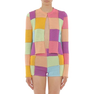 Moschino Knitwear Grey Size: 44 | Cardigans Outlet | Dames | Paars