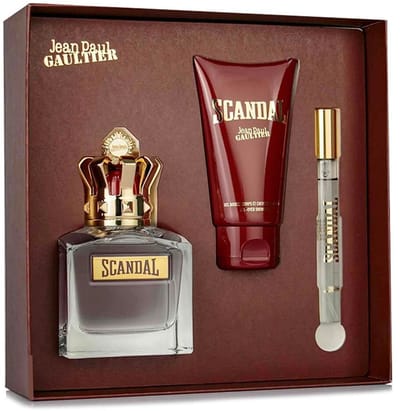 Eau de toilette - JEAN PAUL GAULTIER - Scandal Him - 100 ml - Gel 75 ml - 10 ml