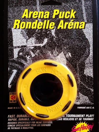 Sun hockey Arena hockey puck