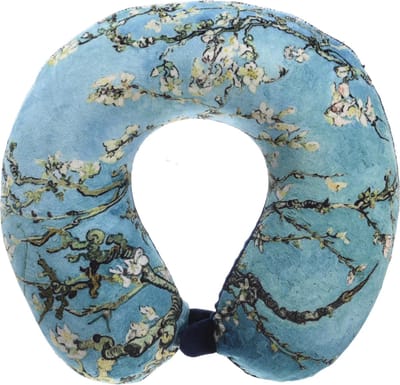 Robin Ruth - Memory Foam Nekkussen - Van Gogh - Bloesem - Reis kussen - Voor Auto en Vliegtuig