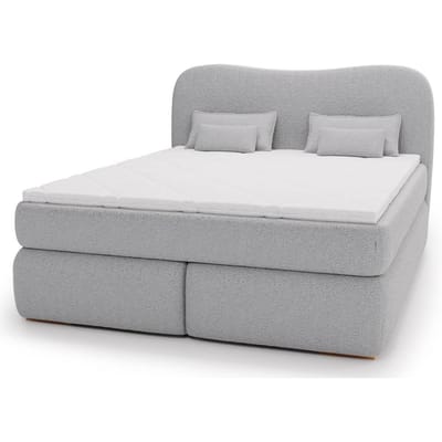 Lavelle boxspring bouclé 180 x 200 cm | NADUVI Collection