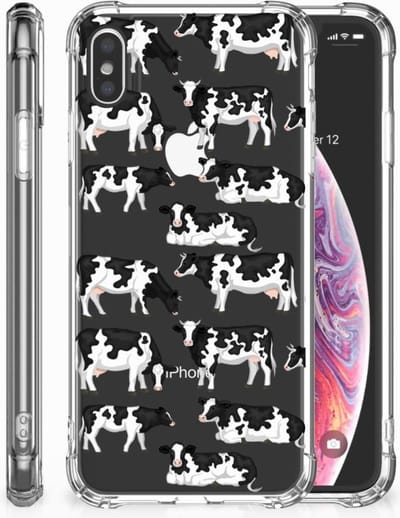 Apple iPhone Xs Max Case Anti-shock Koetjes