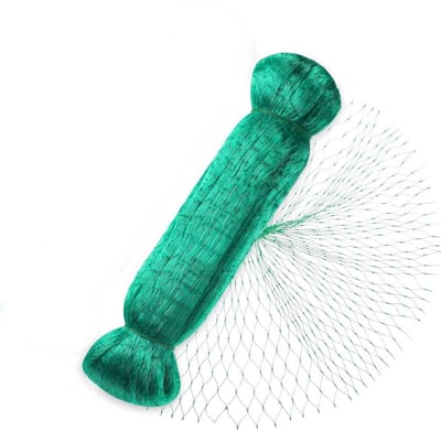 Vogelnet - Groen Anti-Vogelnet - Fijnmazig Beschermnet voor Groenten & Fruit - Sterk Polyethyleen - Flexibel Tuinnet- 4*8m