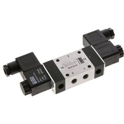 3/2 G1/8'' Bi-Stabiel Magneetventiel Extern Gestuurd 24V DC 0-10bar/0-140psi Airtec