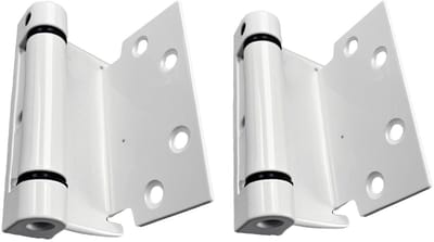 Dailygoods- Deurscharnier Heavy Duty - PVC Scharnieren - Renovatieband - Raambeslag - Slijtvaste Behandeling - Universeel Ontwerp - Scharnier