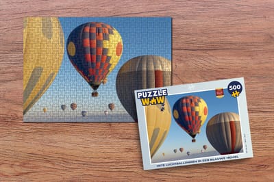 Puzzel Luchtballon - Lucht - Macro - Legpuzzel - Puzzel 500 stukjes
