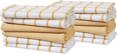 Keukendoeken Set - Theedoeken Katoen - Afwas Drogen - Extra Absorberend - 18 x 28 Inch