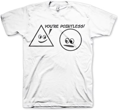 Hybris You're Pointless T-shirt White