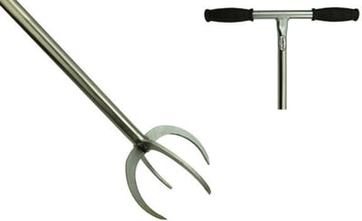 De Wit Lange woeler tuinklauw met buissteel 85 cm