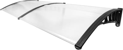 Voordeur Luifel - Regenkap Deur - Bescherming Buiten - UV Blokkerend - 200x90cm - Transparant