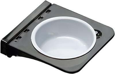 Dailygoods- Reptielenwaterbak met sterke zuigkracht - Magnetische Voerbak - Geschikt voor Hagedis/Schildpad/Schorpioen - Eenvoudig te Installeren - Voor Tanks tot 4 mm Dikte - Ruimtebesparend Ontwerp