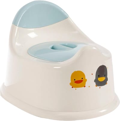 Reispotje Opvouwbaar - Draagbaar toilet - Zindelijkheidstraining - Lichtgewicht en stevig - 23 x 20 x 10.5 cm - Blauw
