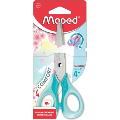 Kinderschaar Maped Sensoft 13cm rechtshandig pastel assorti