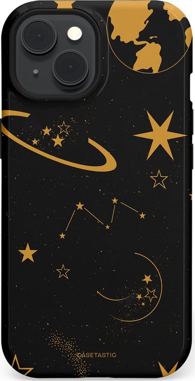 Casetastic Hoesje Geschikt voor Apple iPhone 15 Magsafe - Stijlvolle Beschermende Duo-layer Case - Nachtelijk uitzicht