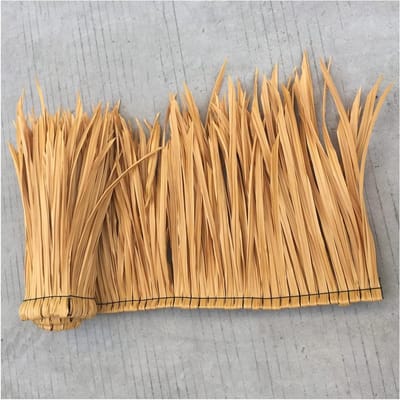 Dakbedekking Synthetisch Riet - Palmen Dak - Tuin Decoratie - Onderhoudsvrij - 50 cm Breed - Bruin