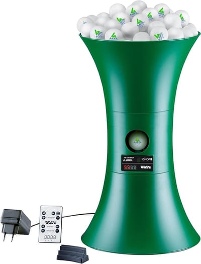 Tafeltennis Robot - Bal Machine - Training Verbeteren - Variabele Spin - 100 Ballen Capaciteit - Groen
