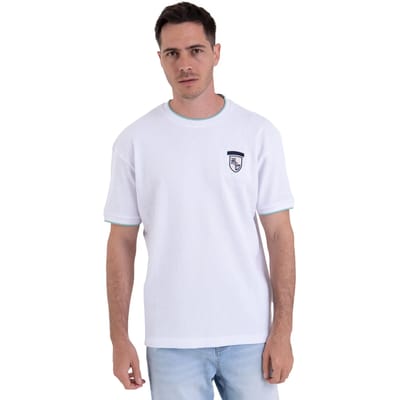 T-shirt met geborduurd embleem Camberabero