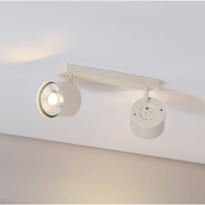 Argon Plafondspot Chloe verstelbaar 2-lamps, beige