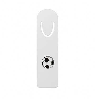 Hacebo® - Ballen metalen boekenlegger - Voetbal - Voetballers - sport - goal - baller Bladwijzer boekenleggers - 12.7 cm x 3.2cm
