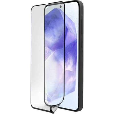 Hama screenprotector geschikt voor Galaxy A56 - Super Hybrid - Met montagehulp - D3O-gelicentieerd