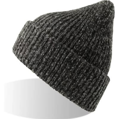 Atlantis Headwear - Gorely Beanie - Black Melange - One Size