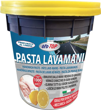 Handreinigingspasta Citroen 1 kg – Handwaspasta - Professionele Handreiniger voor Olie, Vet, Verf en Inkt – Industriële Handzeep