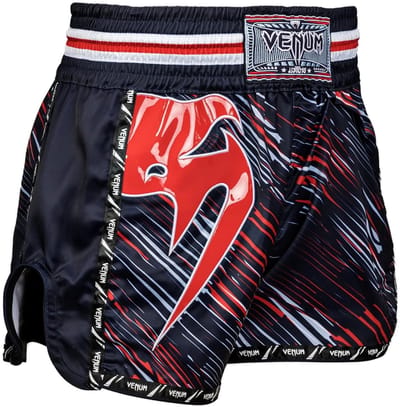 Venum Giant Muay Thai Kickboks Broekje Zwart Rood - XS