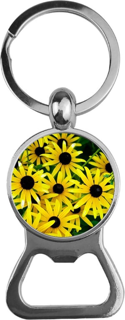 Bieropener Glas - Bloemen