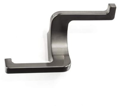 2 stuks SOTECH kapstokhaken Bill 107,5 x 64,5 mm RVS-look incl. bevestigingsset
