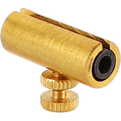 Eliminateur de Son Loup pour Violoncelle Métal Professionnel Sourdine Tube Suppresseur d'Harmoniques Accessoire Or or