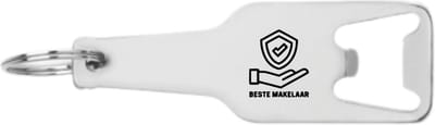 Akyol - beste makelaar flesopener - Makelaar - cadeau makelaar - leuk cadeau voor je makelaar om te geven - verjaardag makelaar - bedankt voor alle hulp - 105 x 25mm