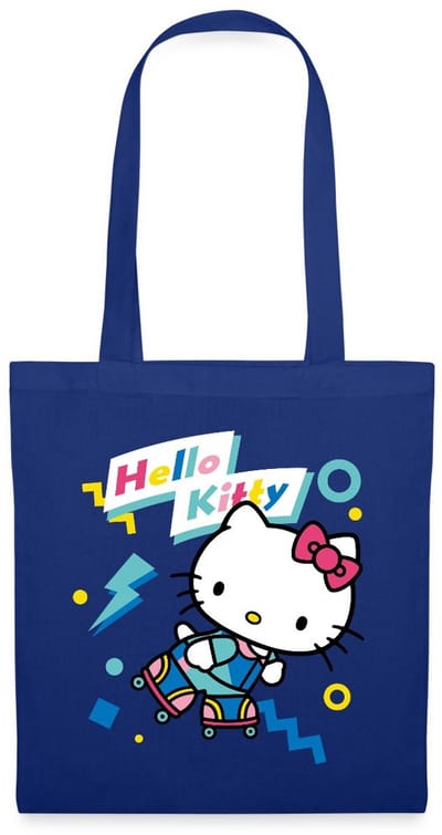 Hello Kitty Jaren 90 Stijlen Met Rolschaatsen Tas Van Stof Schoudertas