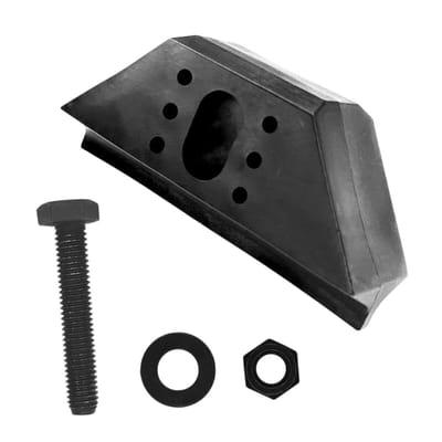 Accuhouder met klem - Batterij bevestiging - Voertuig stabiliteit - Compact en ruimtebesparend - 71 cm - Zwart