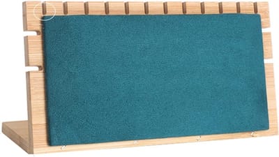 Sieraden Display - Juwelier Standaard - Sieraden Opbergen - Verwijderbare Armband Houder - 10x10x10mm - Houtkleur
