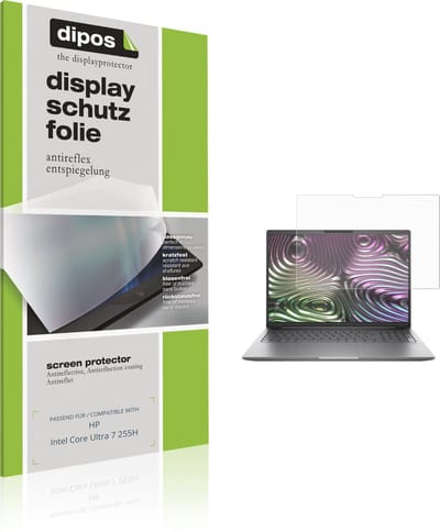 dipos – 2x Matte Beschermfolie geschikt voor HP Intel Core Ultra 7 255H | Krasbestendige & antireflecterende Screenprotector Ultra-Thin