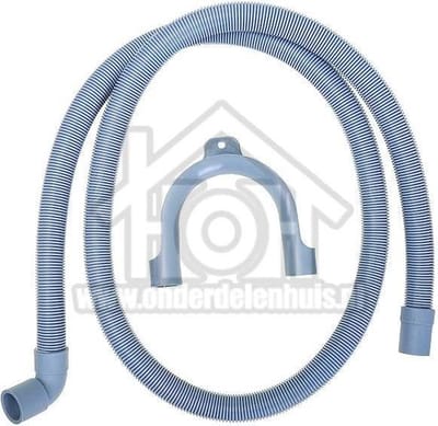 Afvoerslang van wasmachine/vaatwasser - 1,5 meter - 19x21mm (binnendiameter) - Recht/Haaks