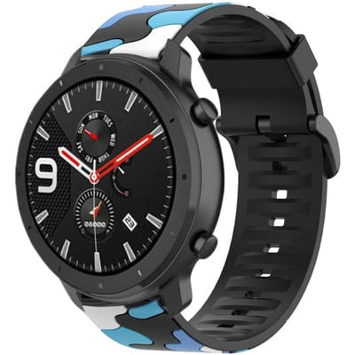 Xiaomi Amazfit GTR camouflage band (blauw)