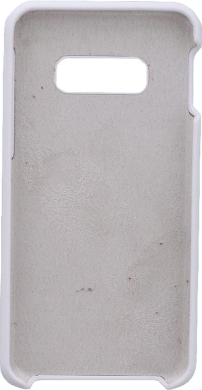 LuxeBass Hoesje geschikt voor Samsung Galaxy S10 Lite siliconen hoesje - Wit - telefoonhoes - gsm hoes - gsm hoesjes