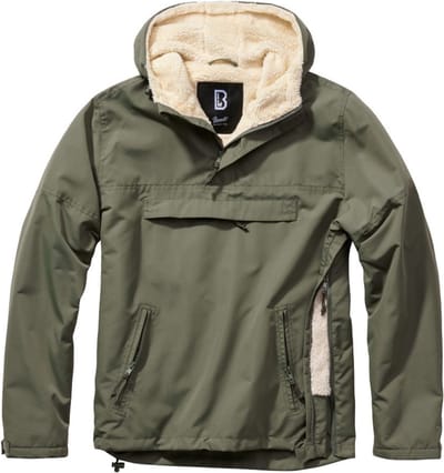 Brandit Sherpa Heren Windbreaker - olijf - M