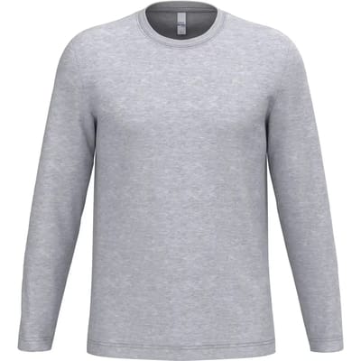 iDeal Basic Brand iDeal150 uniseks T-shirt LSL IB313 - Ideal Oxford Grey - S