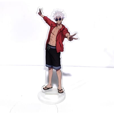 Jujutsu Kaisen Hete Anime Figuren Satoru Gojo Acryl Standaards Geto Suguru Karakter Model Bord Houder Taart Topper Geboortedatum Props 15cm
