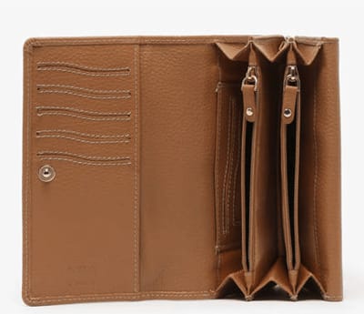 Crinkles Portemonnaie Deserto | Cognac | Maat: One Size