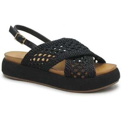 Sandalen met sleehak Inuovo INU-E26-A96075-BL