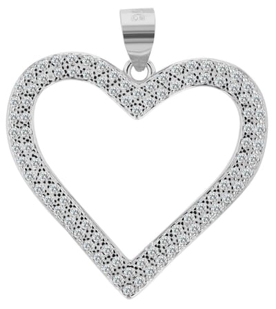 AKZENT Akzent Dames Hanger "Yeona" aus 925 Sterlingzilver, gerhodineerd, langlebig