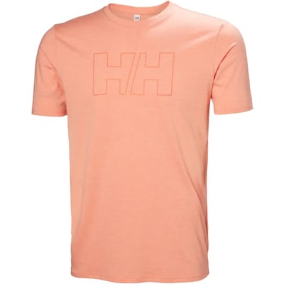 Helly Hansen Tech Logo T-shirt Met Korte Mouwen Oranje 2XL Man