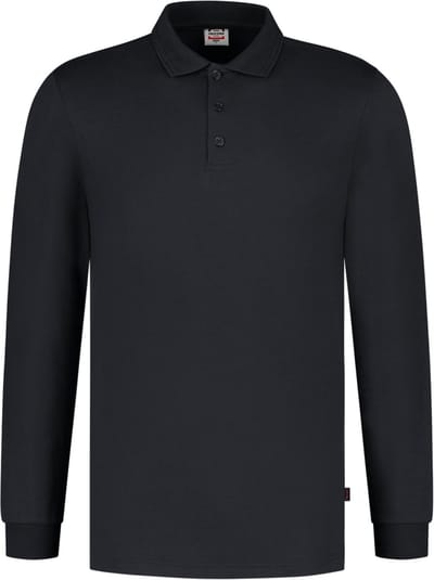 Tricorp 201019 Poloshirt Jersey Lange Mouw - Marineblauw - M